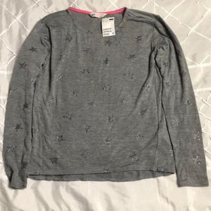 H&M Girls Grey Long Sleeve